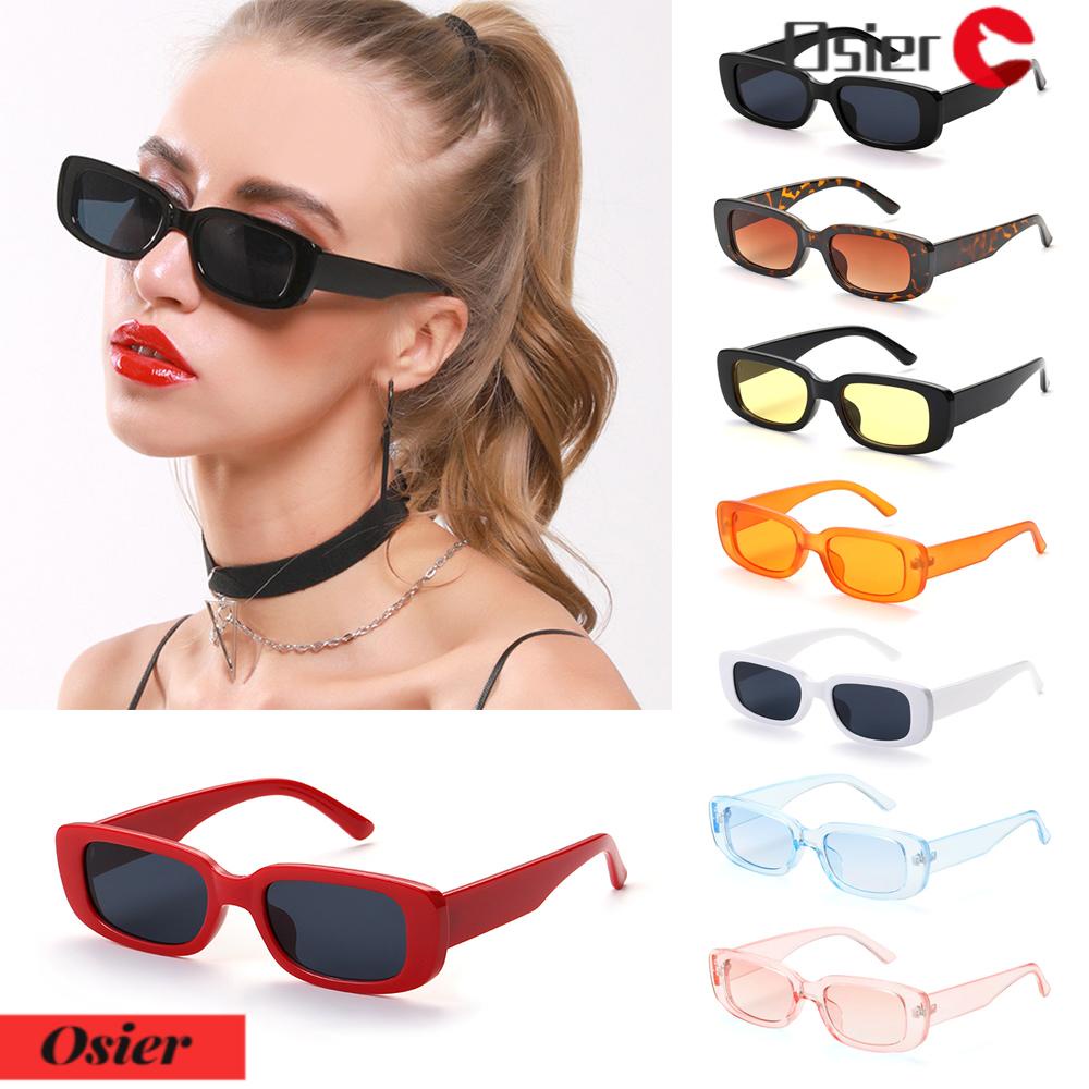 Kính Mát Hình Chữ Nhật Nhỏ Chống Tia UV 400 Cho Nữ OSIER1