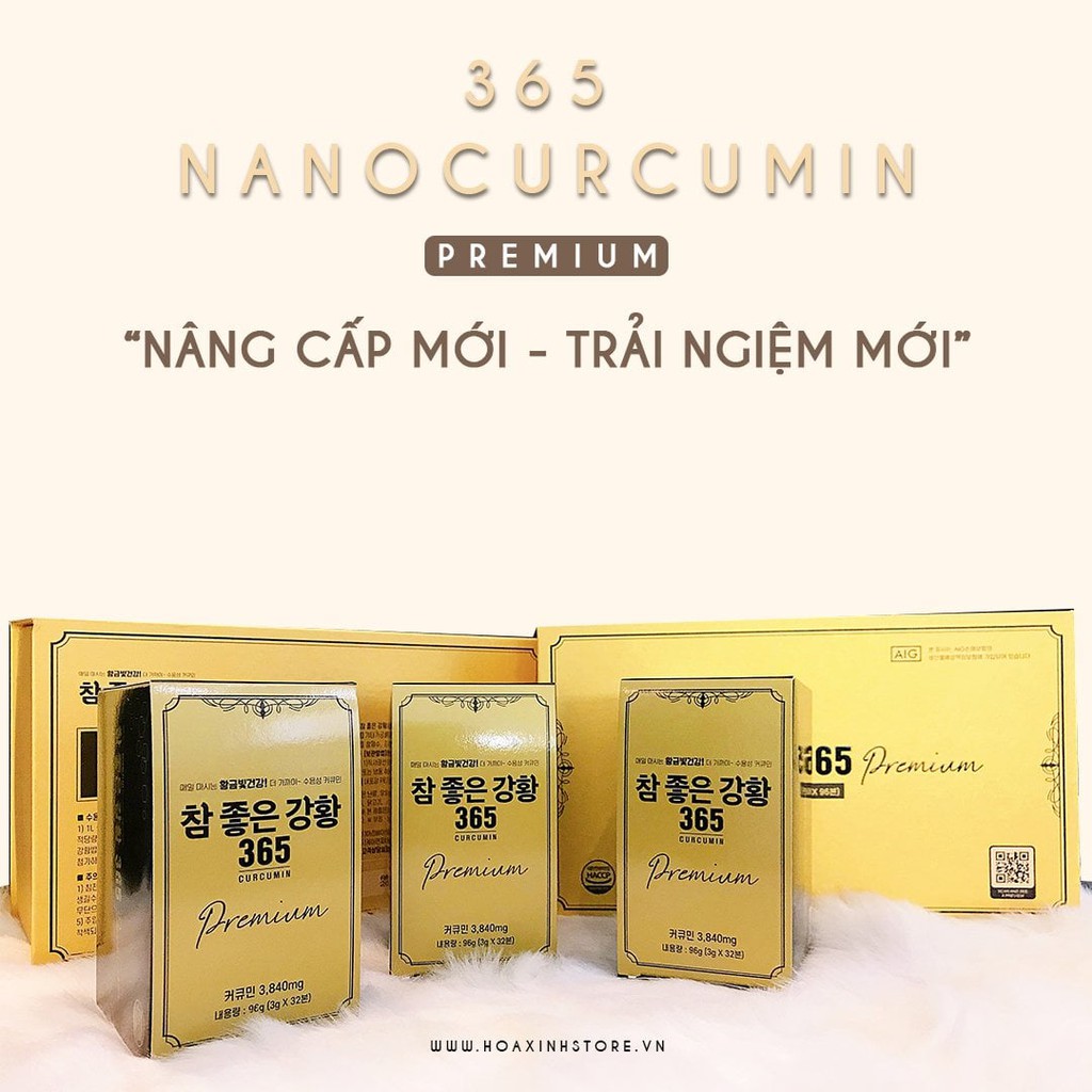Tinh chất nghệ nano curcumin 365 Hàn Quốc [Chính hãng] | BigBuy360 - bigbuy360.vn
