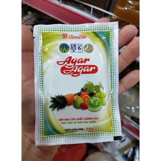 Bột rau câu giòn agar 25g