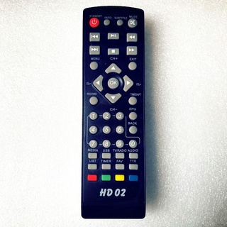 remote cho đầu thu dvb t2