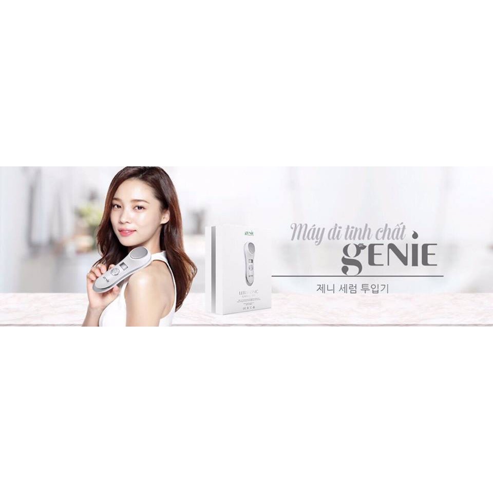 Máy Đi Tinh Chất Di Điện Nóng Lạnh Genie Hàn Quốc