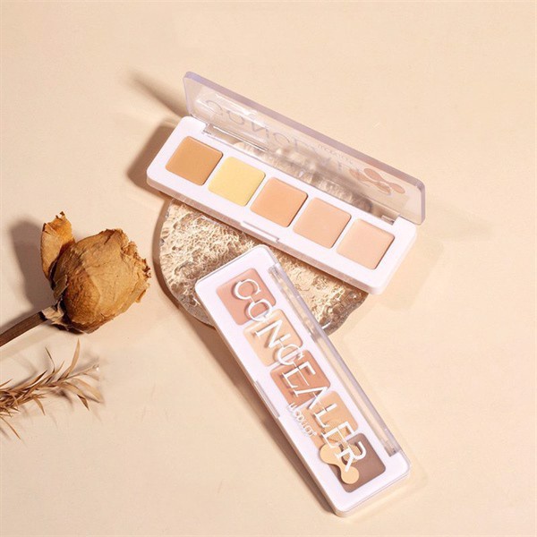Bảng Che Khuyết Điểm 5 ô WODWOD Concealer Pallete Nội Địa Trung