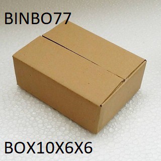 Thùng carton 10x6x6 Bộ 100 hộp carton