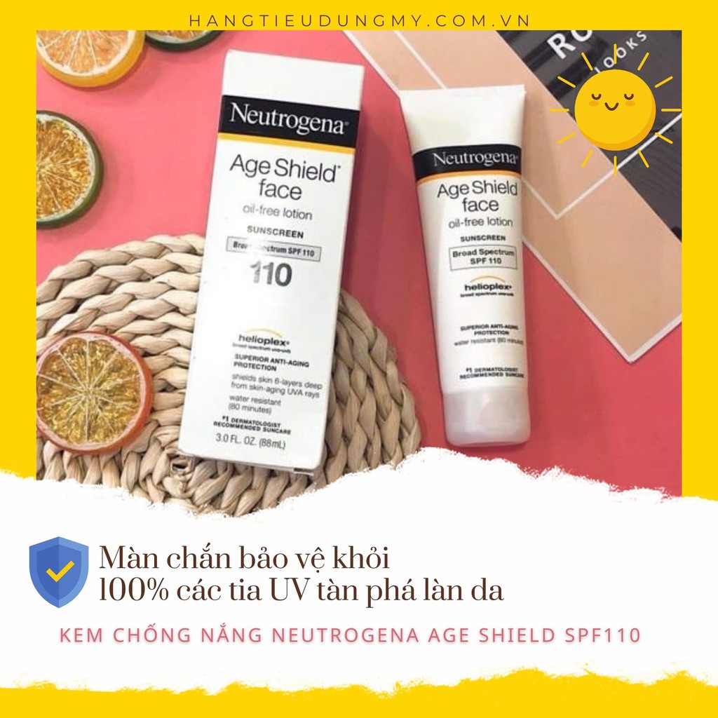 Kem chống nắng dưỡng da chống lão hóa Neutrogena Age Shield SPF 70