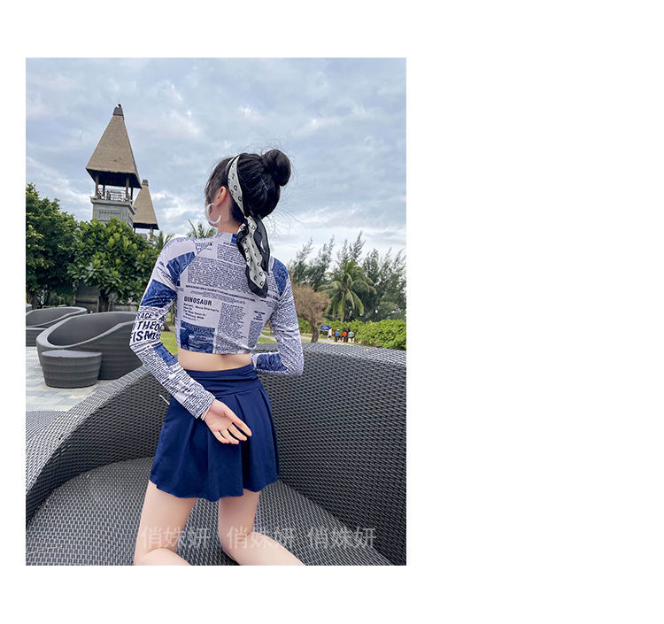 Bộ Đồ Bơi Dài Tay Eo Cao Thời Trang Mùa Xuân 2021 | BigBuy360 - bigbuy360.vn