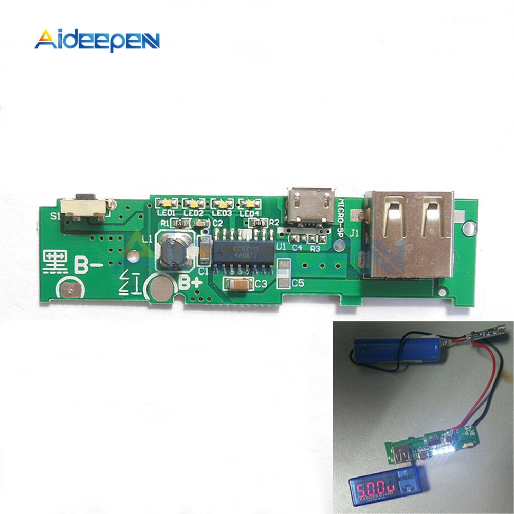 Mô Đun Tăng Áp 5v 1a Cho Pin Sạc Dự Phòng Xiaomi Mobile