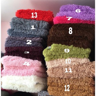 Thảm lông trải sàn, thảm lông chụp ảnh size 1m6 x 2m (Đủ Màu) - Hàng loại 1 có mặt chống trượt lông dài