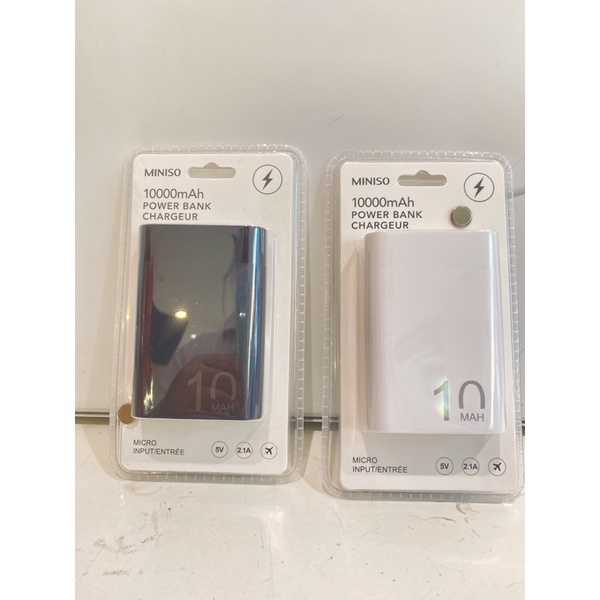 SẠC DỰ PHÒNG 10000mAh CHÍNH HÃNG MINISO