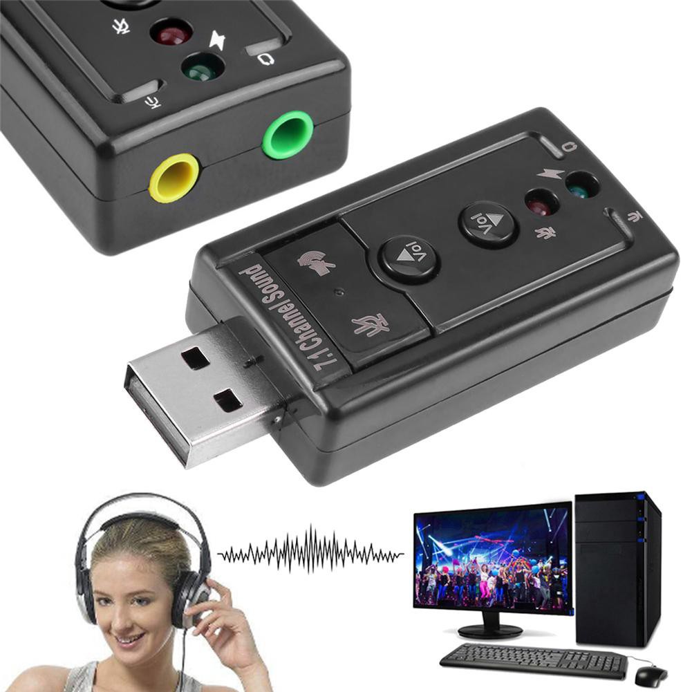 USB Sound 3D 7.1 âm thanh cực đỉnh
