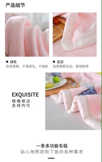 Chăn lông tuyết siêu nhẹ, 2m*2m3 ( sẵn hàng)