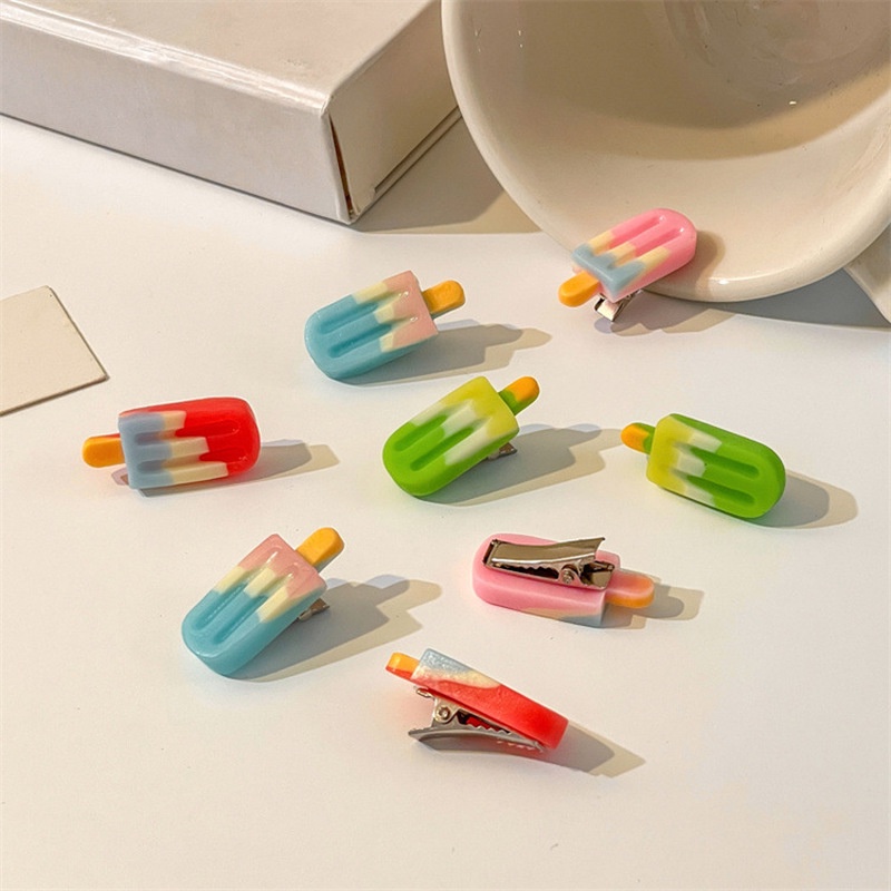 Kẹp Tóc Hình Cây Kem Thời Trang Hàn Quốc