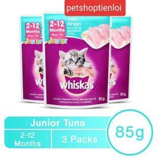 Pate mèo whiskas junior