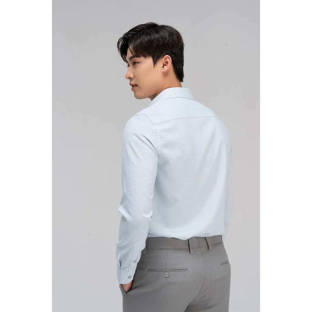 Áo Sơ Mi Nam Hàu Dài Tay YODY Dáng Công Sở SMM3951