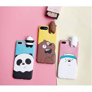 Ốp silicon gấu leo - ốp dẻo