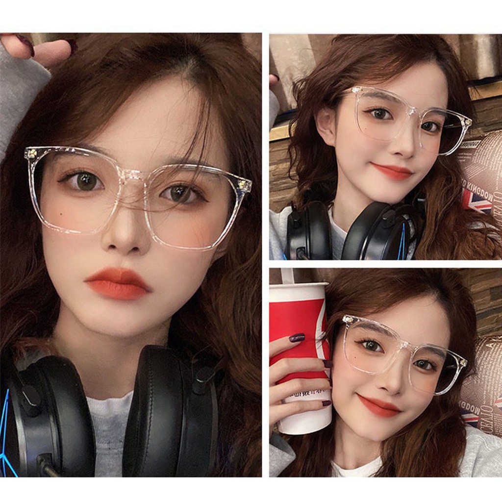 Kính thời trang Mivino gọng kính vuông giả cận cực đẹp KM19 | BigBuy360 - bigbuy360.vn