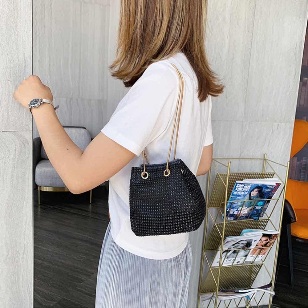 Túi Đeo Chéo Hình Xô Lấp Lánh Thời Trang