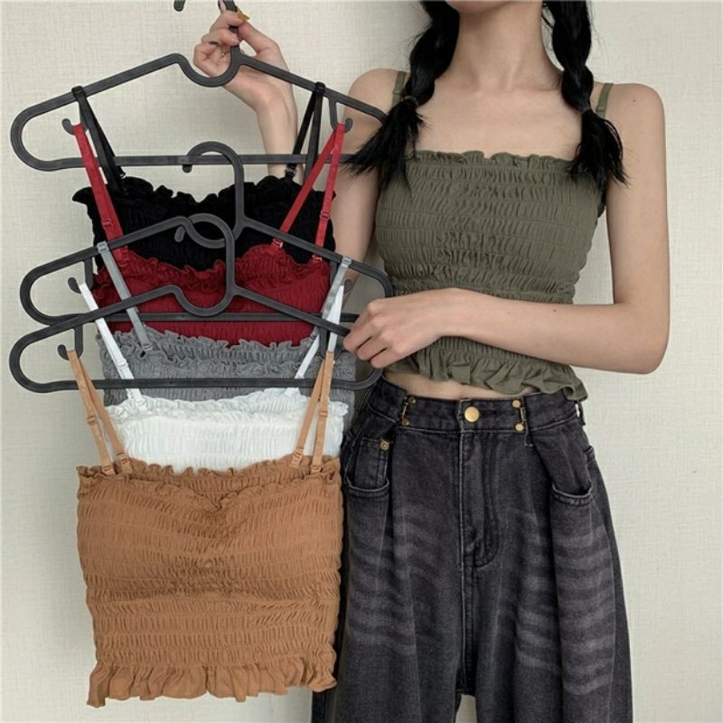 áo lót croptop nữ 2 dây gợi cảm áo lót nữ