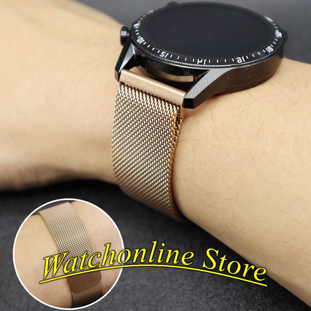Dây đeo khóa nam châm 22mmXiaomi Watch S1 Xiaomi Watch S1 Active Xiaomi Mi Watch Xiaomi Watch Color 2 Xiaomi Watch Color