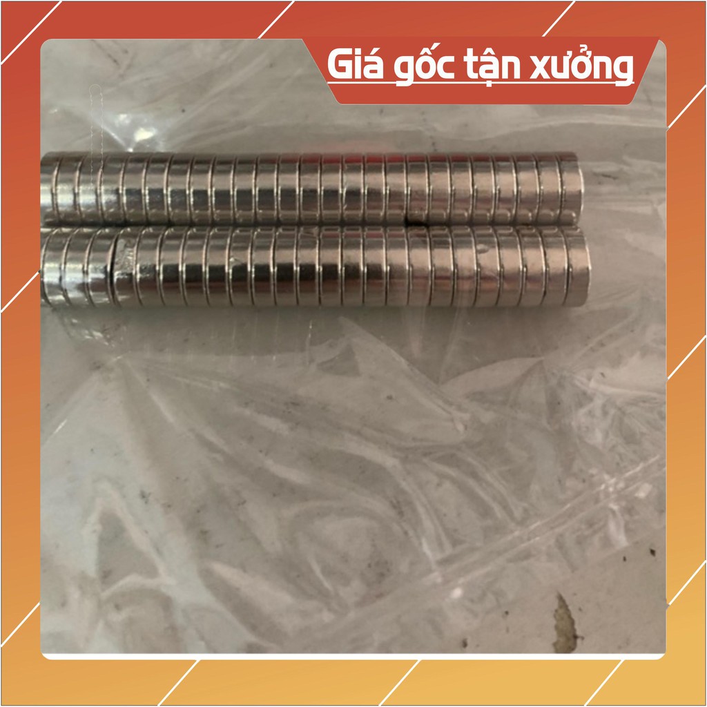 [Xả Kho] 5 Nam châm viên 15x5mm, loại nam châm trắng đất hiếm lực hút siêu mạnh