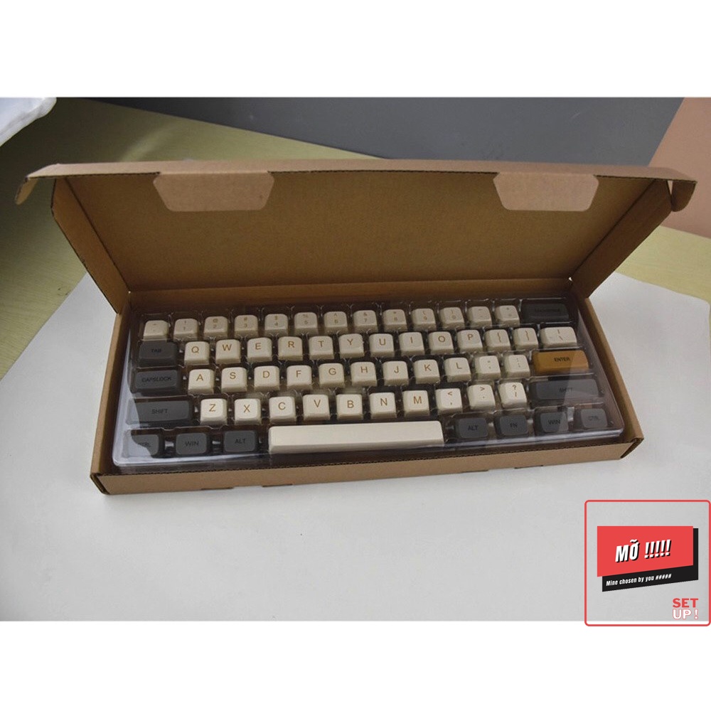 Keycap SHIMMER - XDA - Thick PBT - Dyesub,Tất cả Layout - 125 nút  bàn phím cơ