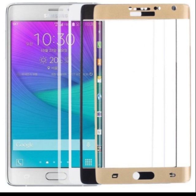 Kính cường lực Full màn 4D Galaxy Note Edge - Nhiều màu