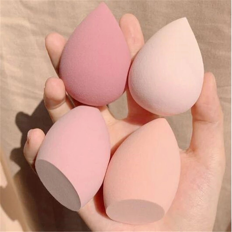 Set 4 mút tán kem nền màu ngẫu nhiên