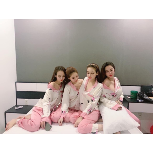 Đồ Bộ Satin - Mango Tay Dài Quần Dài | BigBuy360 - bigbuy360.vn