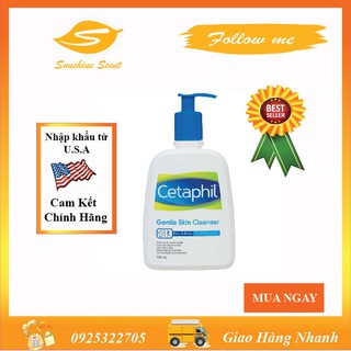 Sửa rửa mặt dịu nhẹ Cetaphil Gentle Skin CLeanser (500ML)