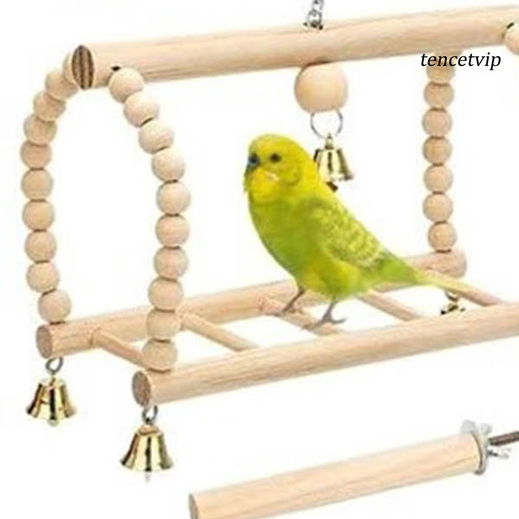 Bộ 8 Đồ Chơi Thang Treo Màu Sắc Chống Cắn Dễ Thay Đổi Màu Dành Cho Chim Vẹt