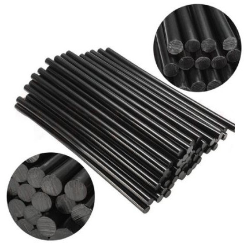 Keo nến đen và trắng 7mm*270mm. BN.