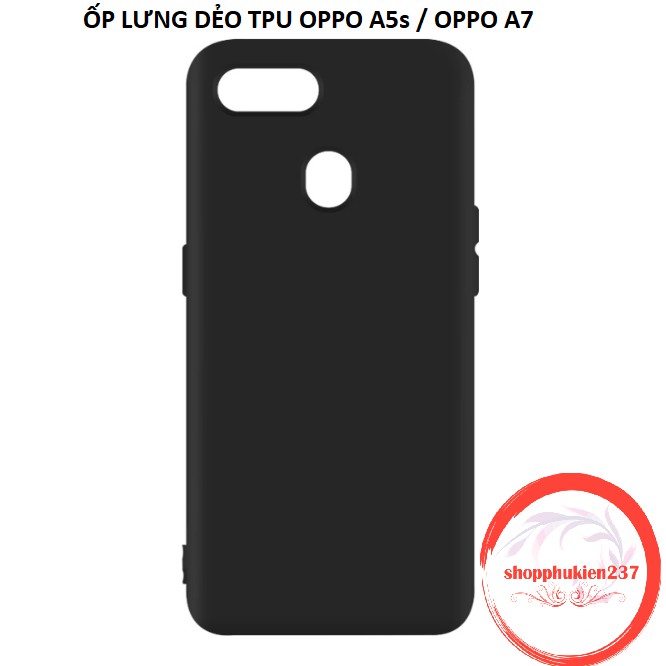 [Freeship toàn quốc từ 50k] Ốp Lưng Oppo A5s , A7 Ốp Dẻo Đen TPU Ôm Máy Cao Cấp