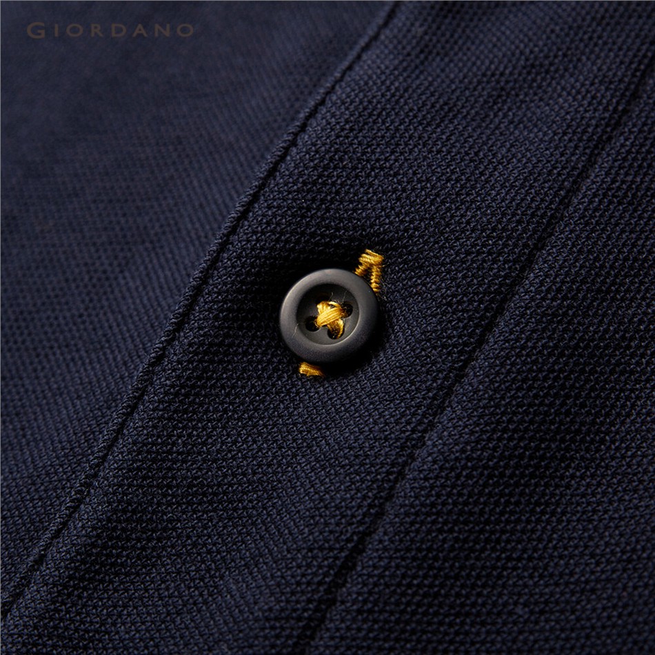 [ Mã 12FASHIONSALE1 giảm 10K đơn 50K ] Áo Thun Polo GIORDANO 01011425 Tay Ngắn Đơn Giản Thoải Mái Cho Nam | BigBuy360 - bigbuy360.vn