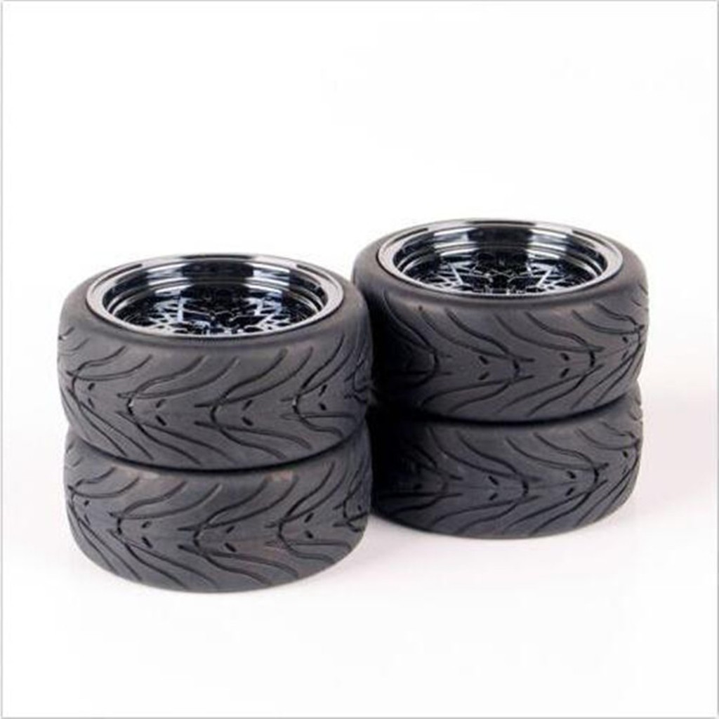 Bộ 4 bánh xe cao su cho xe địa hình HSP HPI RC tỉ lệ 1:10