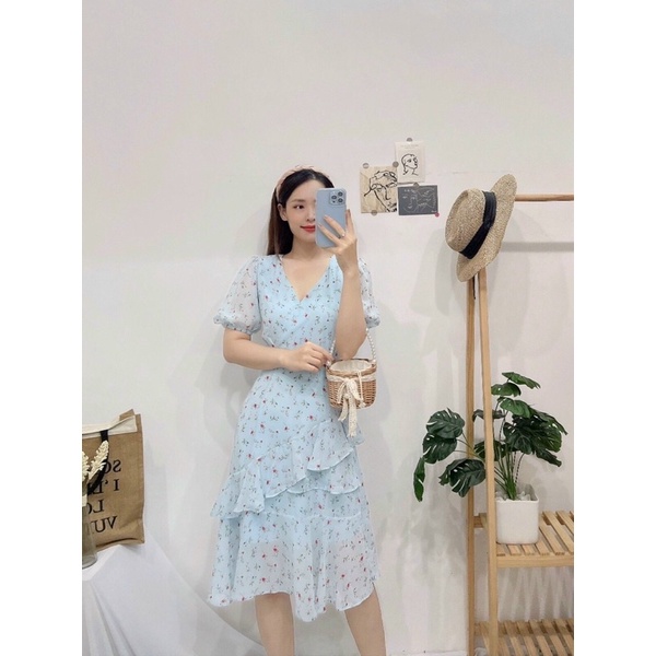 Đầm voan 🌷Đầm voan hoa xoè | BigBuy360 - bigbuy360.vn