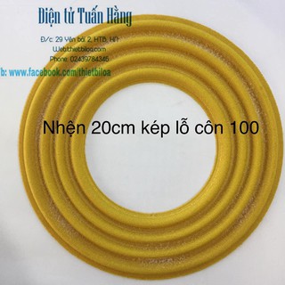 Nhện loa 20 f nhện kép lỗ coil 100.-Linh kiện thay thế sửa chữa loa