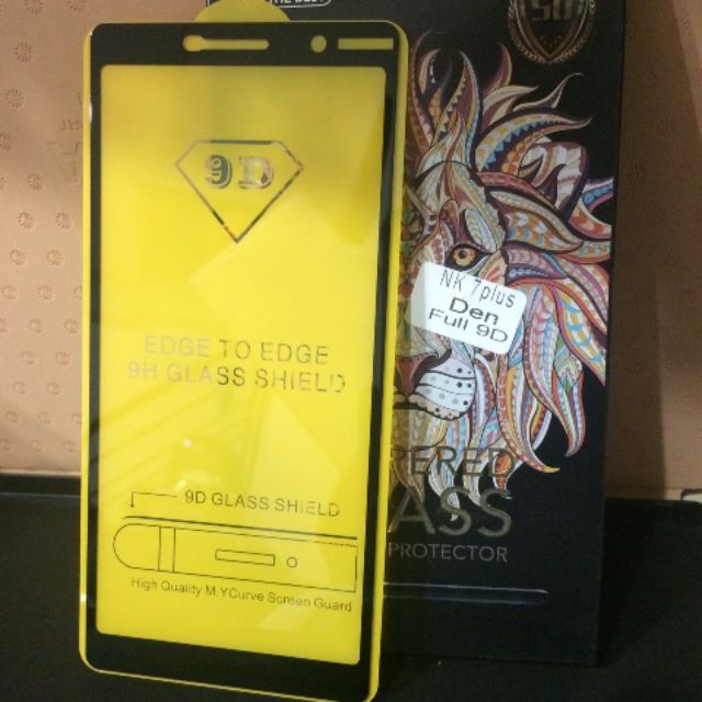 Kính cường lực Full màn cao cấp cho Nokia 7 Plus