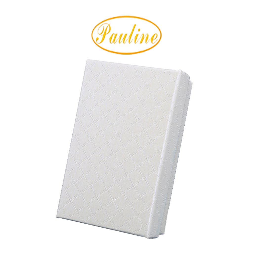 Hộp giấy đựng trang sức 8x5x2.5 H853C caro 6 màu - Pauline's Store