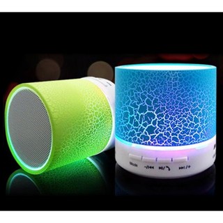 loa bluetooth phát sáng Loa Bluetooth Không Dây Mini Có Đèn Led Phát Sáng Mp3