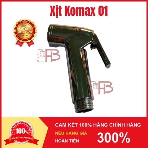Vòi xịt inox giá rẻ bền đẹp inox 304 Komax 01 Inax tăng áp suất bền đẹp