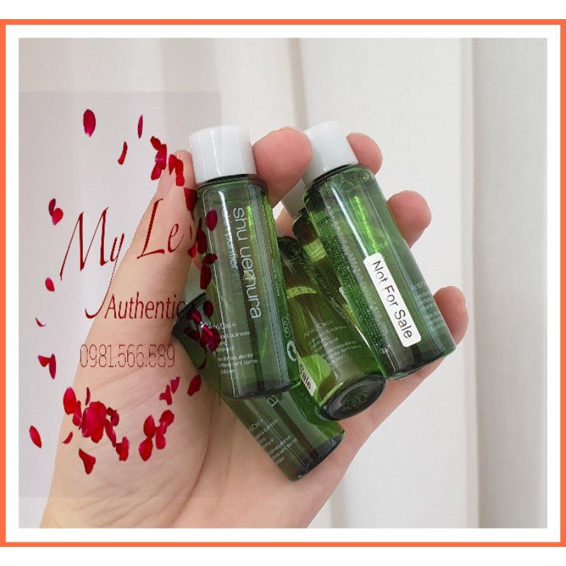 [15ML]Tẩy trang Shu xanh lá Anti/Oxi skin refining anti-dullness cleansing oil