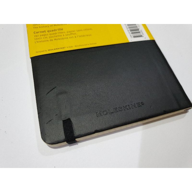 Sổ Tay Ghi Chú Moleskine Màu Đen Mềm Mại Tiện Dụng