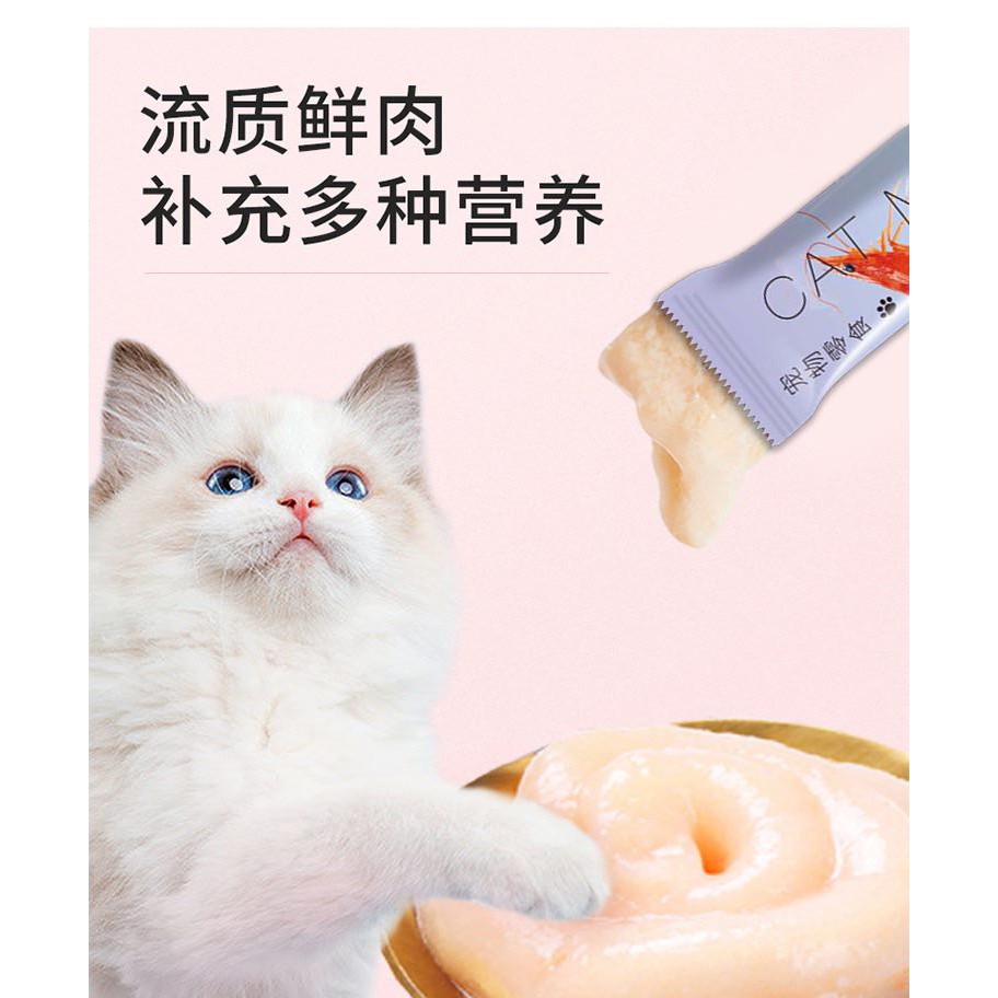 ( 18GR/ TUÝP) Súp thưởng dinh dưỡng cho mèo Cat Master