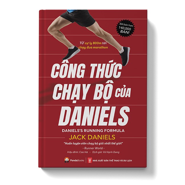 Sách - COMBO 3 CUỐN: Công thức chạy bộ Daniels + Giải phẫu học giãn cơ + Chương trình tập luyện 70.3