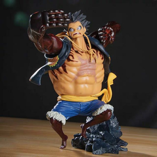 [GIÁ HỦY DIỆT] MÔ HÌNH CAO CẤP Monkey D Luffy gear 4 Dressrosa vua hải tặc figure one piece đồ chơi onepiece Đảo hải tặc