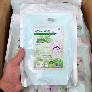 500GR Bột đắp mặt bạc hà giảm nhờn, giảm thâm, se khít lỗ chân lông