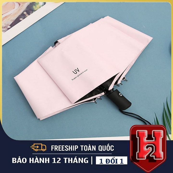 ❤️Chọn Màu❤️ Ô Dù Chống Tia UV 3 Lớp, Mẫu Mới 2020, Thiết Kế Nhỏ Gọn, Tiện Lợi- Dù Bấm Vải Dù Cao Cấp Hàng Xuất Nhật