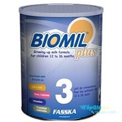 (Nhập TKB3006 giảm 5%)  Sữa Biomil Plus số 3 400g