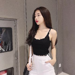 Áo croptop cuốn biên cực ngầu