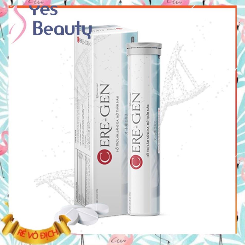 [CHÍNH HÃNG] Viên Trắng Da Ceregen Sủi Cao Cấp Công Nghệ Nhật Bản - Xóa Mờ Nám Tàn Nhang Trắng Tự Nhiên - HỘP 18 VIÊN | Thế Giới Skin Care