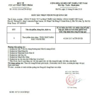 Tinh chất mầm đậu nành FIRI